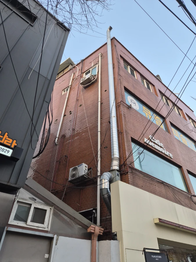 잠실 상업건물 우수관 교체